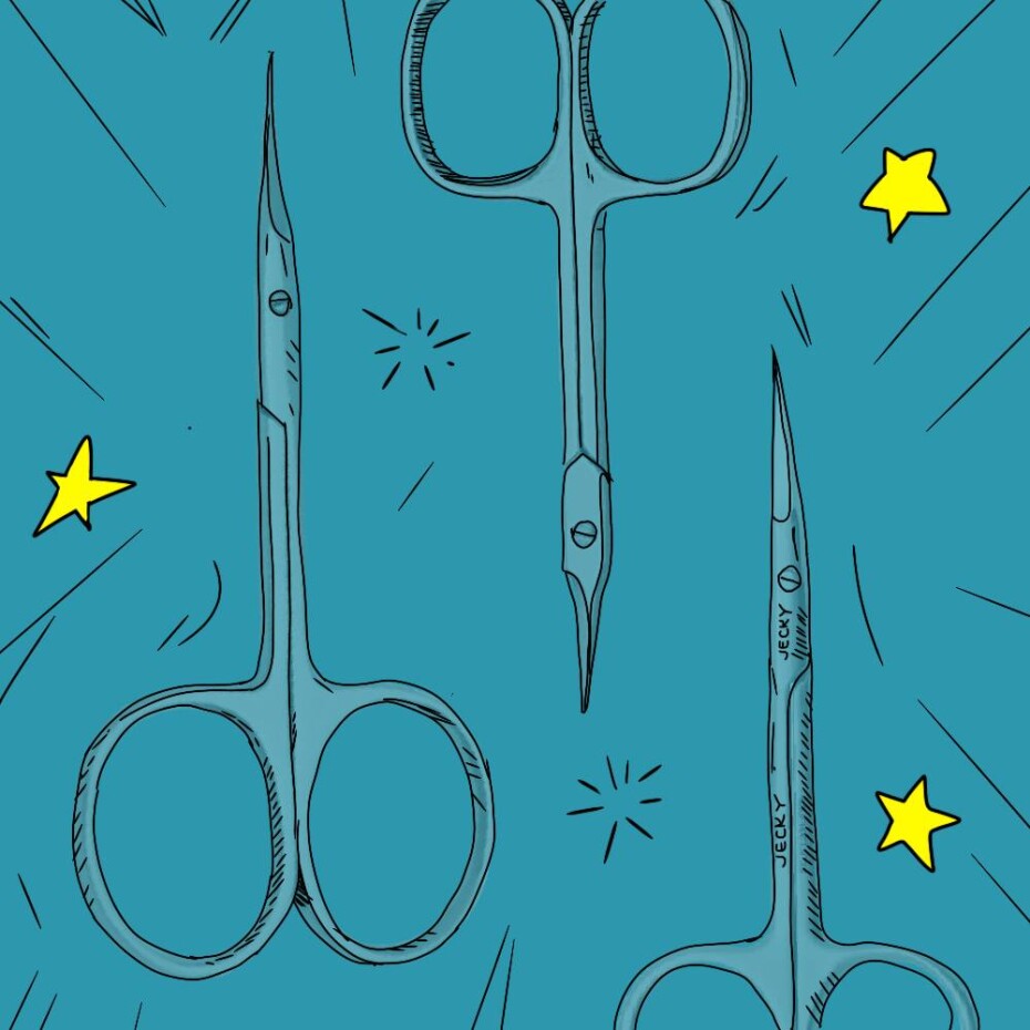 Заточка ножниц для кутикул в студии 🐶 «Заточка у Джека»